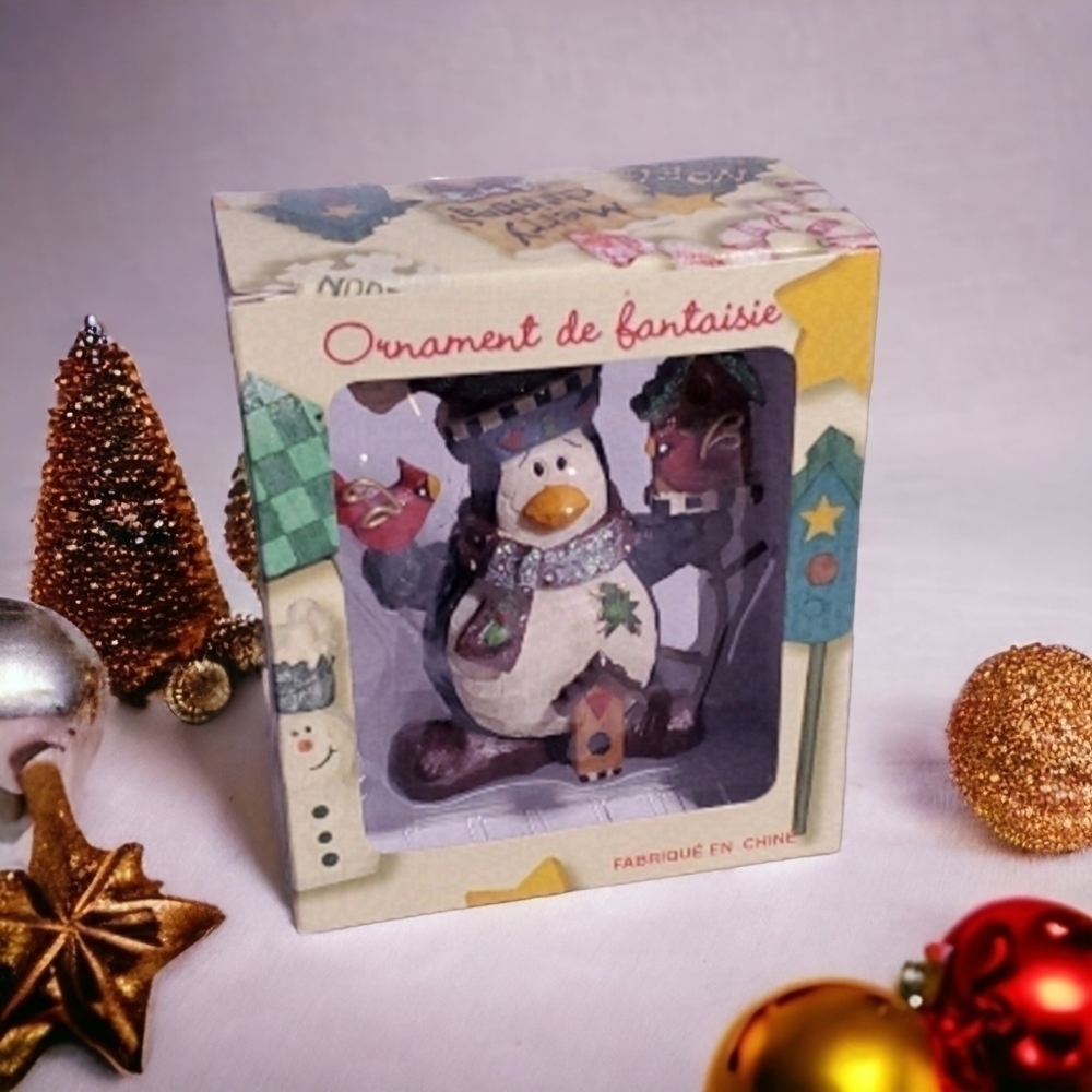 NWT Whimsical Ornament Christmas Penguin 🐧